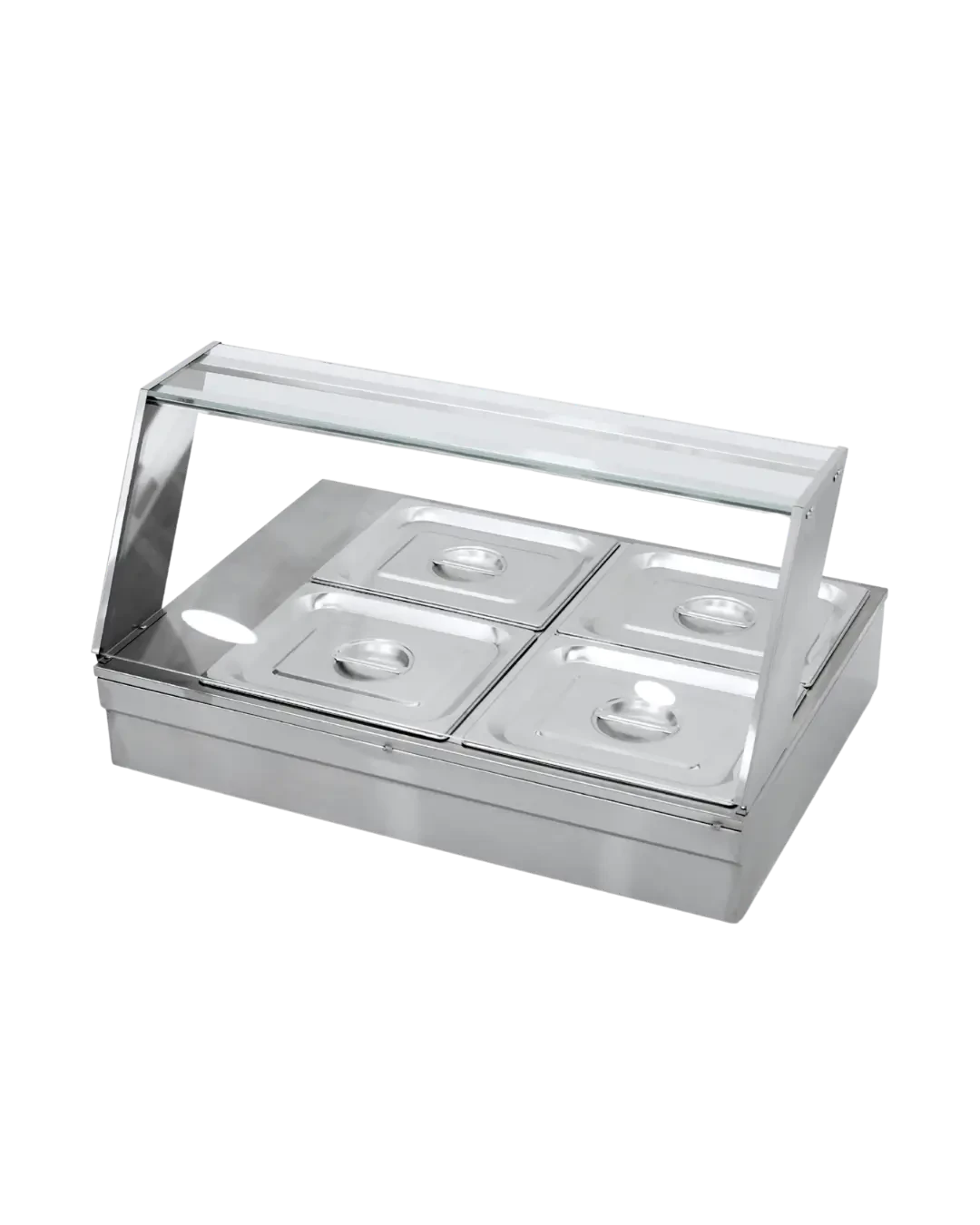 Bain Marie Listrik Penghangat Makanan Prasmanan 4 Pan Buffet Food Warmer | Mutu EBM-22