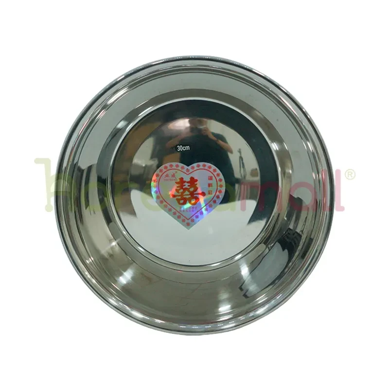 Baskom Serbaguna Stainless Steel Diameter 30cm | Mutu BSK-30 - 2500