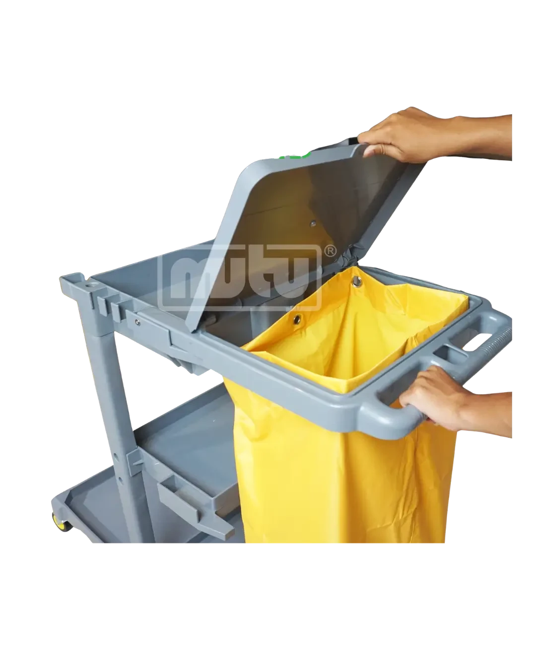 Cleaning Service Stand Troli Peralatan Janitor Housekeeping | Mutu CSS-01 - 3934