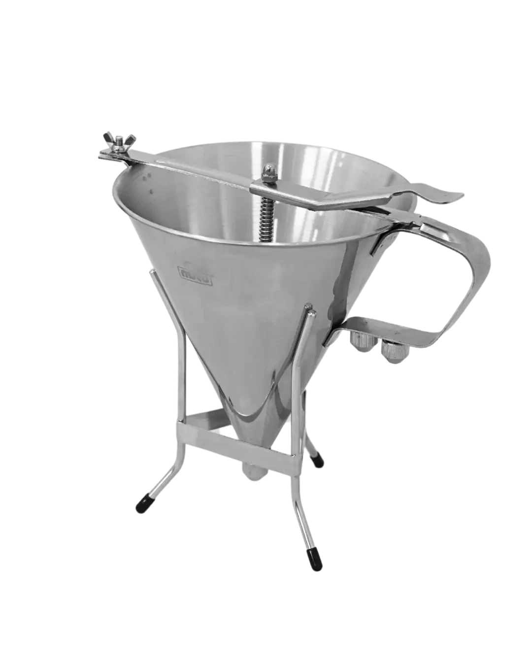 Corong Adonan Kue Stainless Steel Dispenser Funnel 3 Nozzle | Mutu DFN-22 - 5727