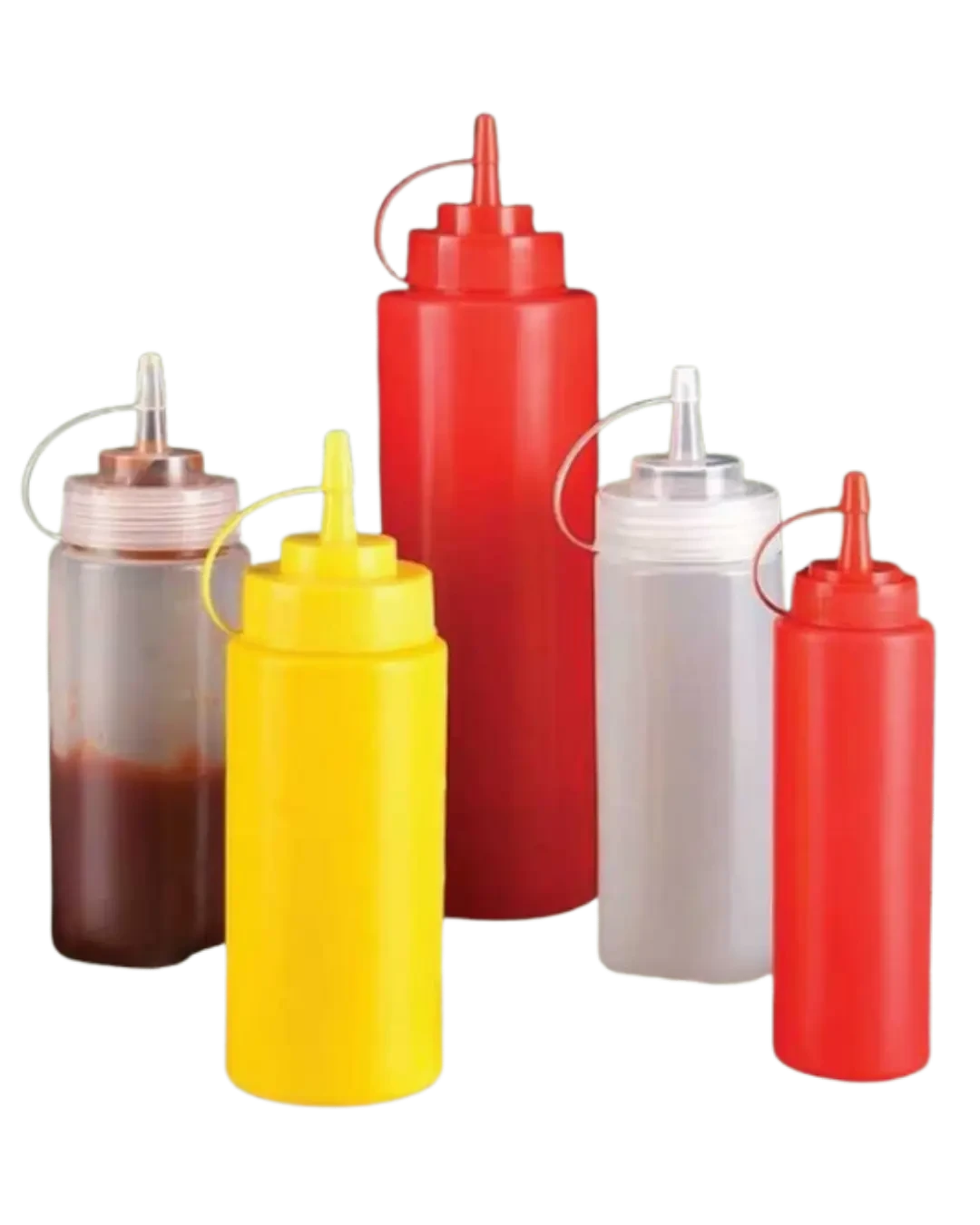 Dispenser Sauce Kuning 360ml Botol Saus Restoran | Mutu SBD-360Y - 4381