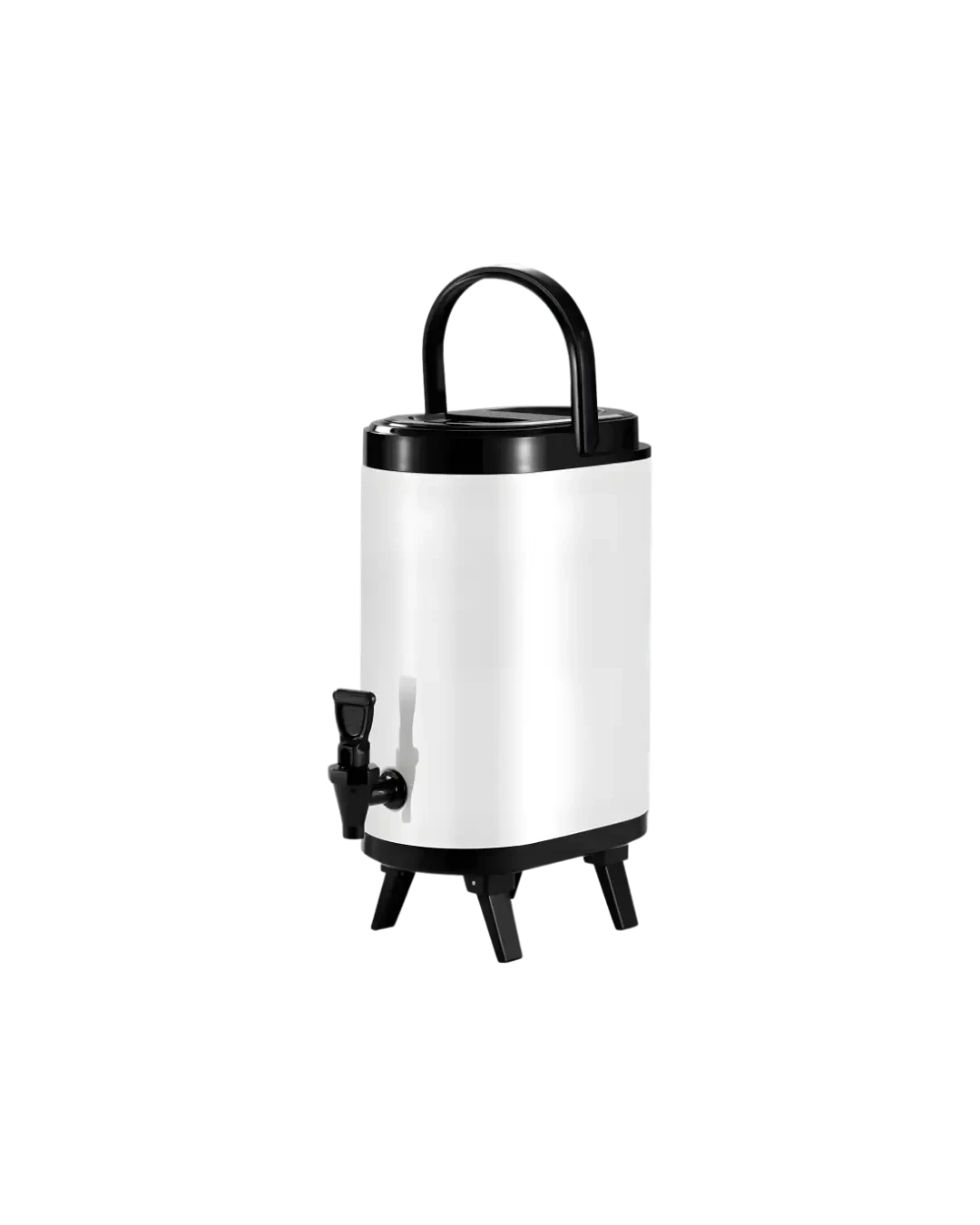 Drum Minuman Stainless Steel 10L White Beverage Container | Mutu IDS-10LW - 4111