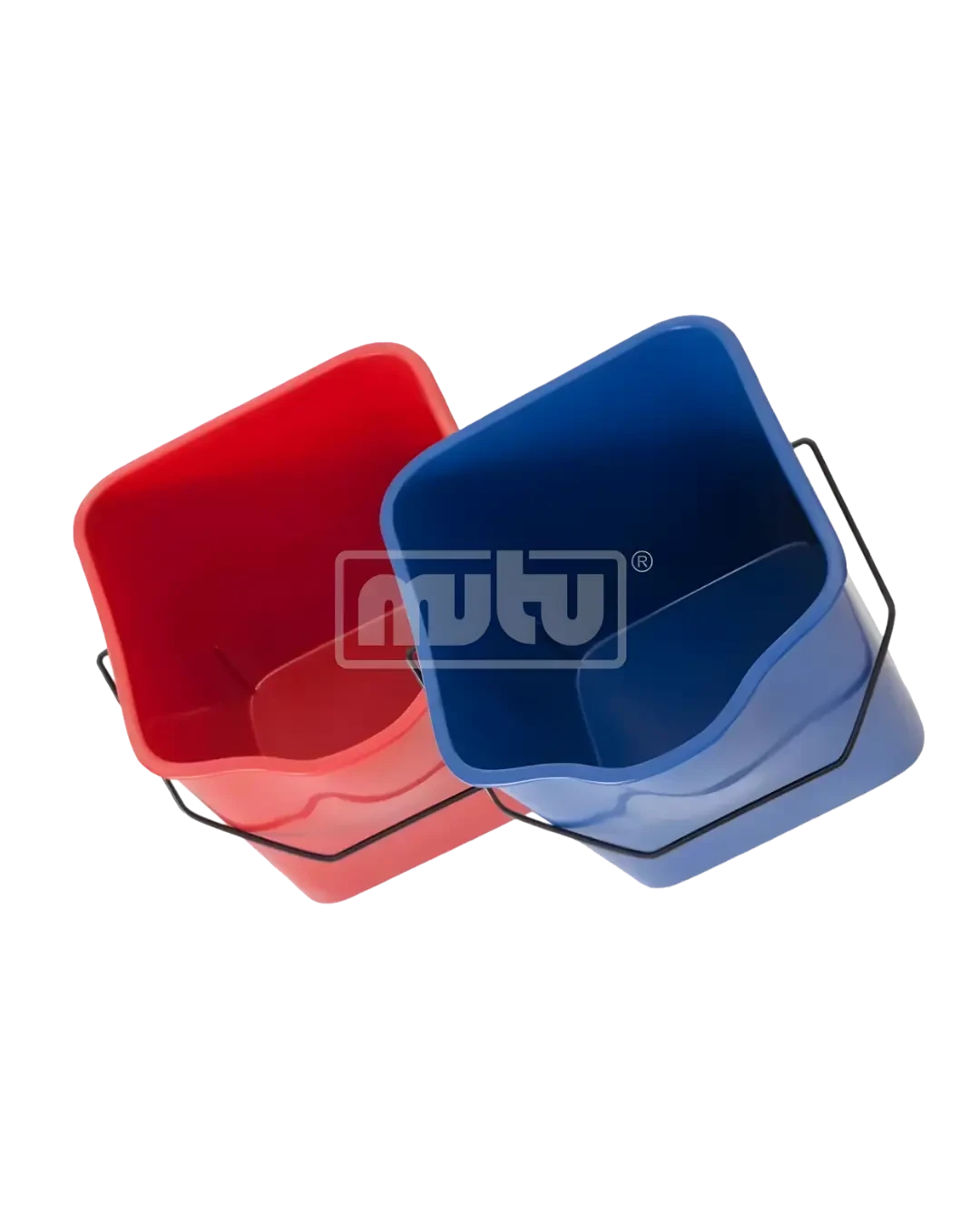 Dual Chamber Mop Bucket Cart Peralatan Cleaning Profesional | Mutu MBT-30L2A - 3929