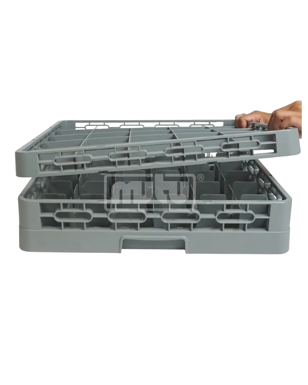 Extender Rack Cuci Piring 25 Lubang Dishwasher Warteg Padang | Mutu DRF-25HT - 4152