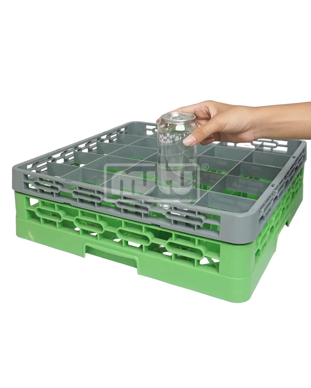 Extender Rack Cuci Piring 25 Lubang Dishwasher Warteg Padang | Mutu DRF-25HT - 4153