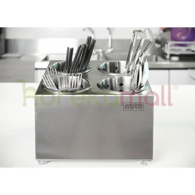 Flatware Cylinder Holder Keranjang Peniris Peralatan Makan Mutu FCH-22 - 2729