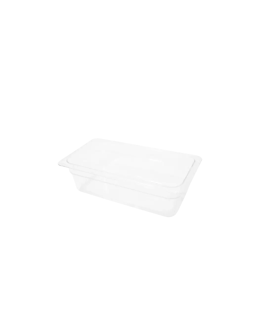 Food Pan Container Bening Tempat Bumbu Basah Dapur Restoran | Mutu PCP-1/3-100 - 5451