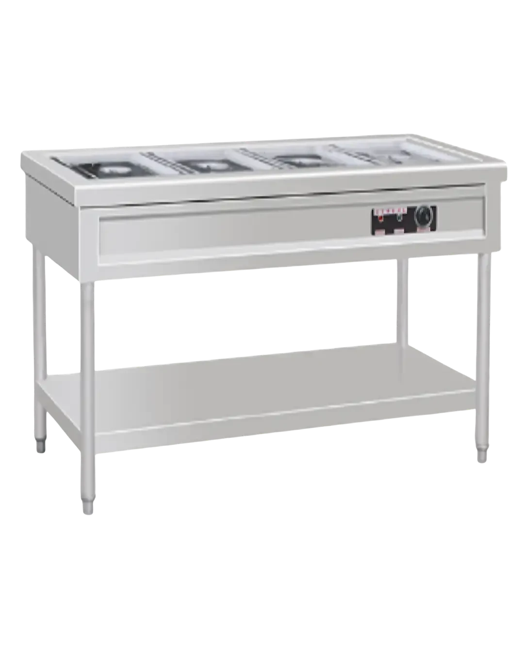 Food Warmer Display Stainless Penyajian Makanan Hangat | Mutu FEW-180 - 4627