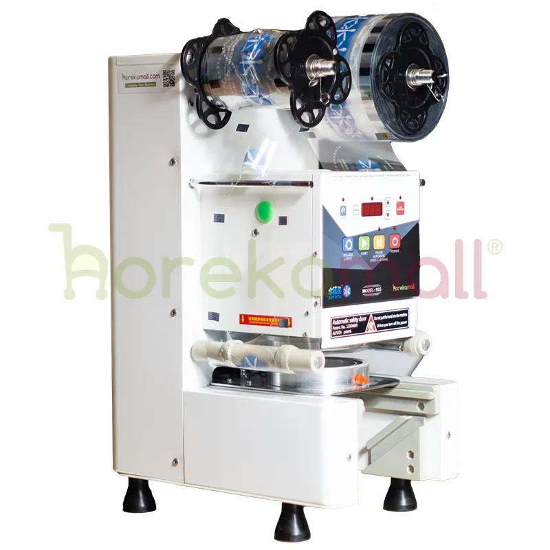 Full Automatic Cup Sealer - Mesin Penyegel Gelas 120 Watt - AUTATA ATT-95S WHITE PANDA - 2305