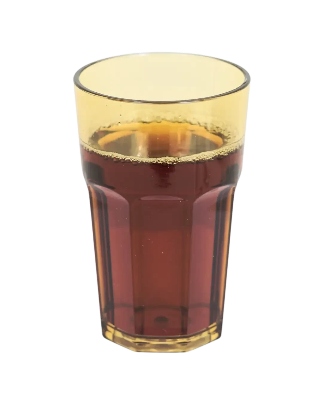 Gelas Plastik 310ml Coklat Tawny Estetik Minuman | Mutu PC-310Y - 6024
