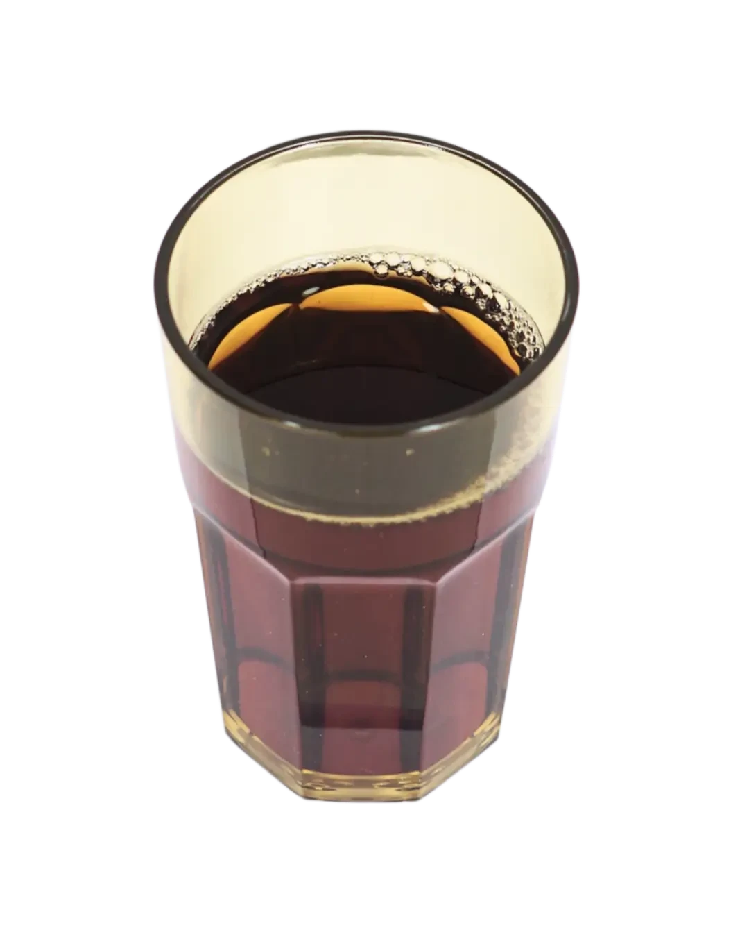 Gelas Plastik 310ml Coklat Tawny Estetik Minuman | Mutu PC-310Y - 6026