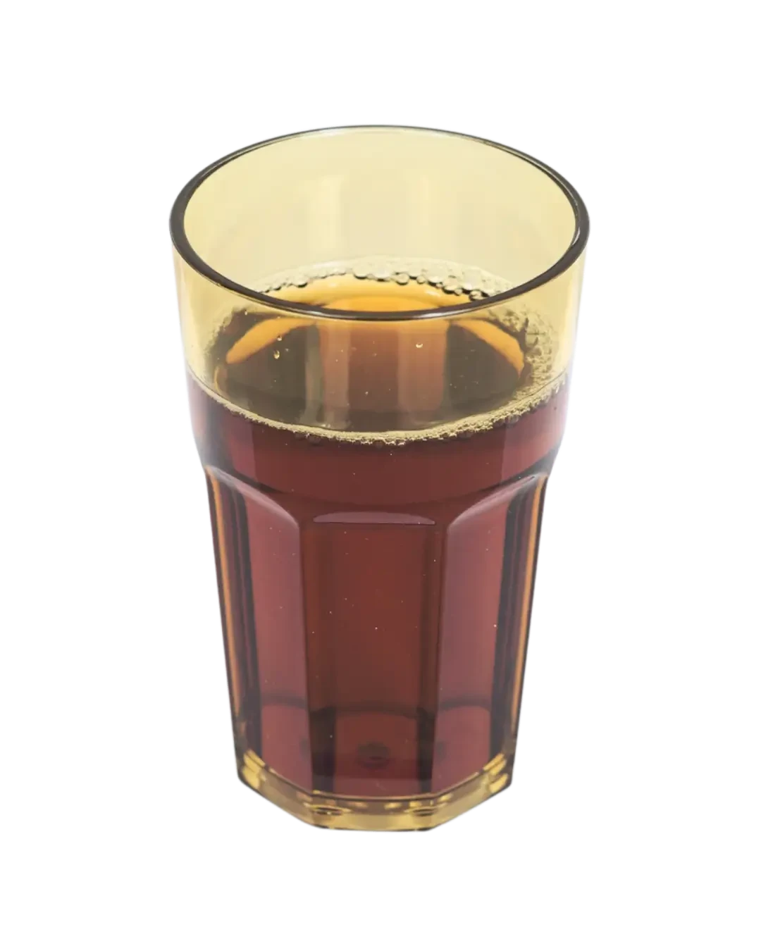Gelas Plastik 310ml Coklat Tawny Estetik Minuman | Mutu PC-310Y - 6028