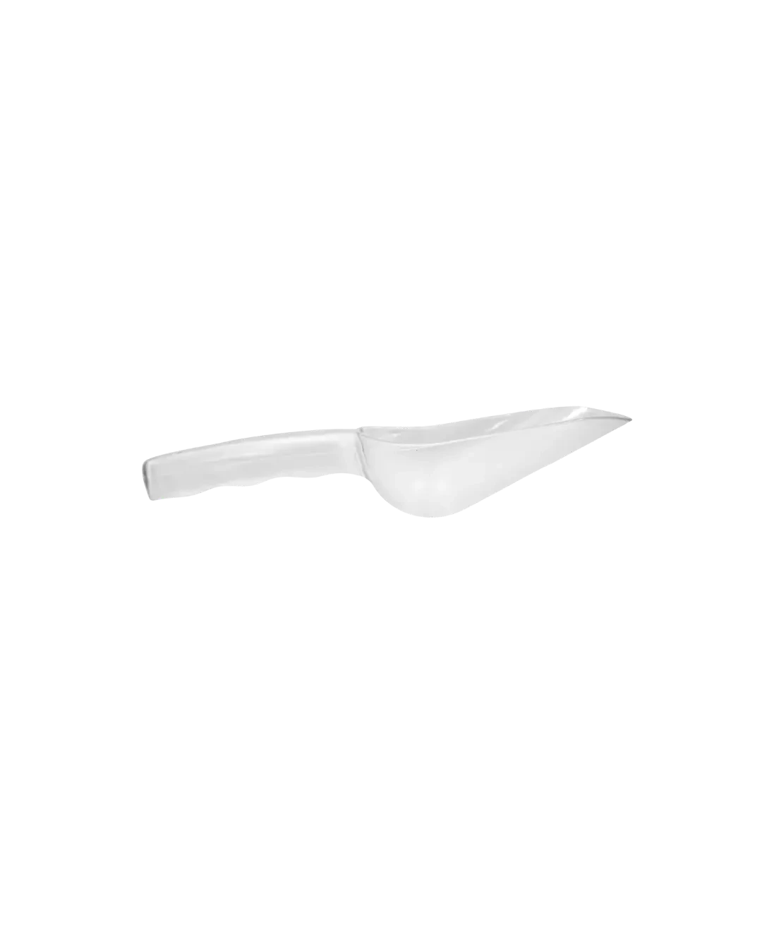 Ice Scoop Round Style Plastik Barista Cafe Restoran Size M | Mutu ISP-02M - 5869