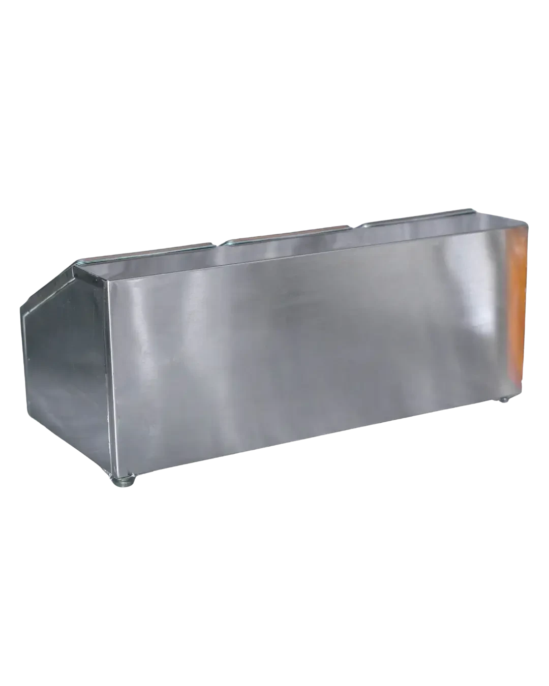 Ingredient Bin Stainless 3 Kompartemen Food Pan Set Wadah Condiment Dispenser Bumbu Dapur | Mutu CMD-3 - 4465