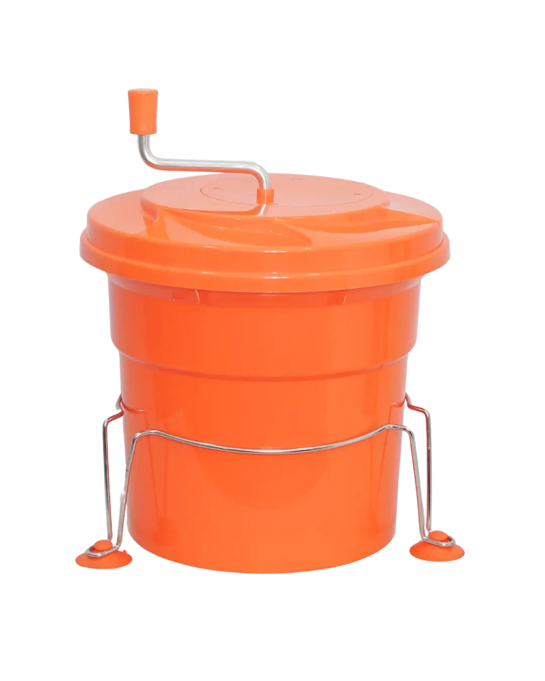 Manual Salad Spinner With Stand Praktis & Stabil Proses Pengeringan Sayur | Mutu MSS-25LS
