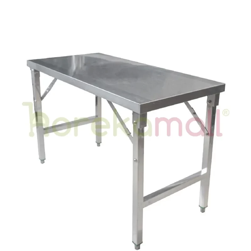 Meja Dapur Lipat Square Tube Stainless Steel | Mutu FWT-157SC - 2459