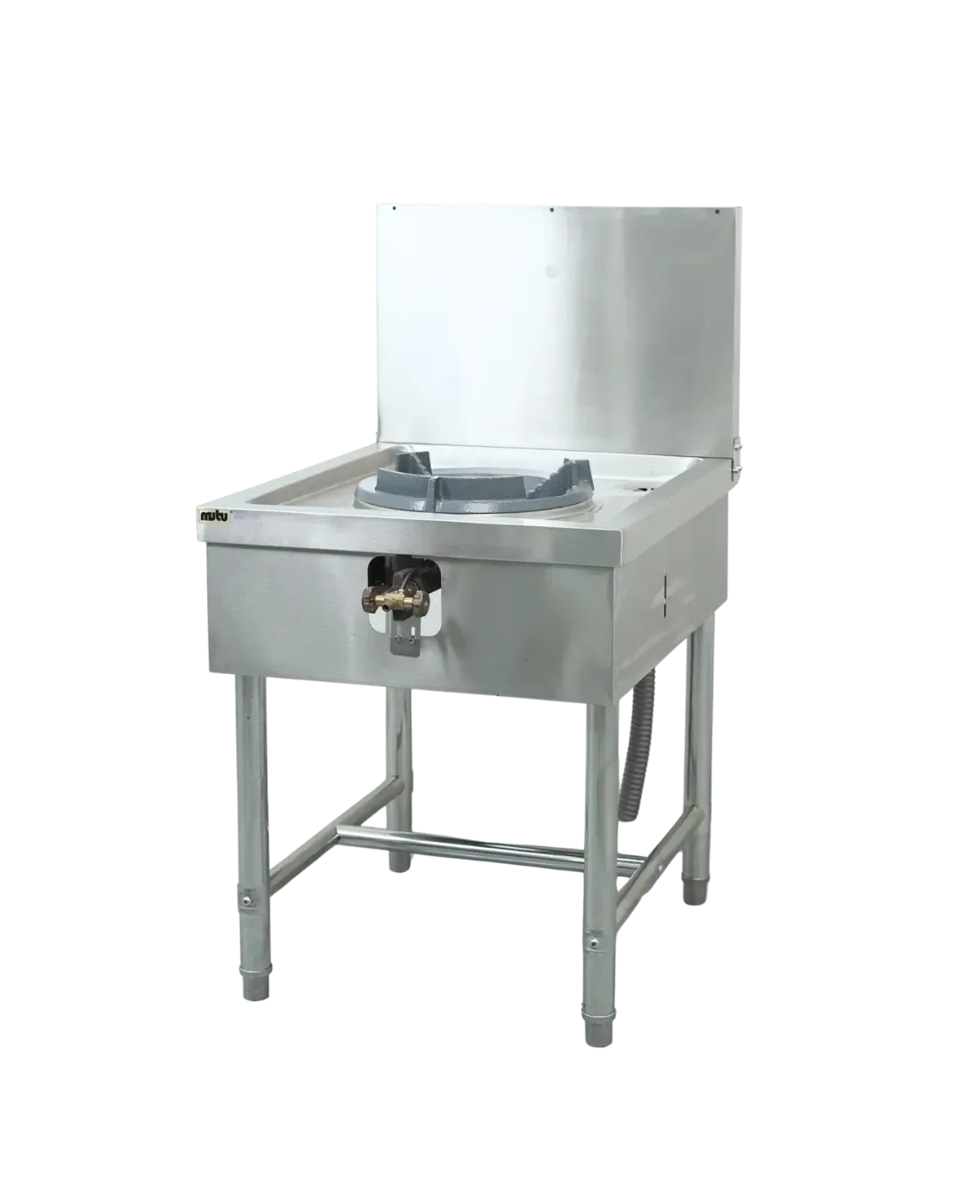 Meja Kompor Stainless dengan Rak Bawah untuk Dapur Restoran | Mutu ASS-58-1 - 4796