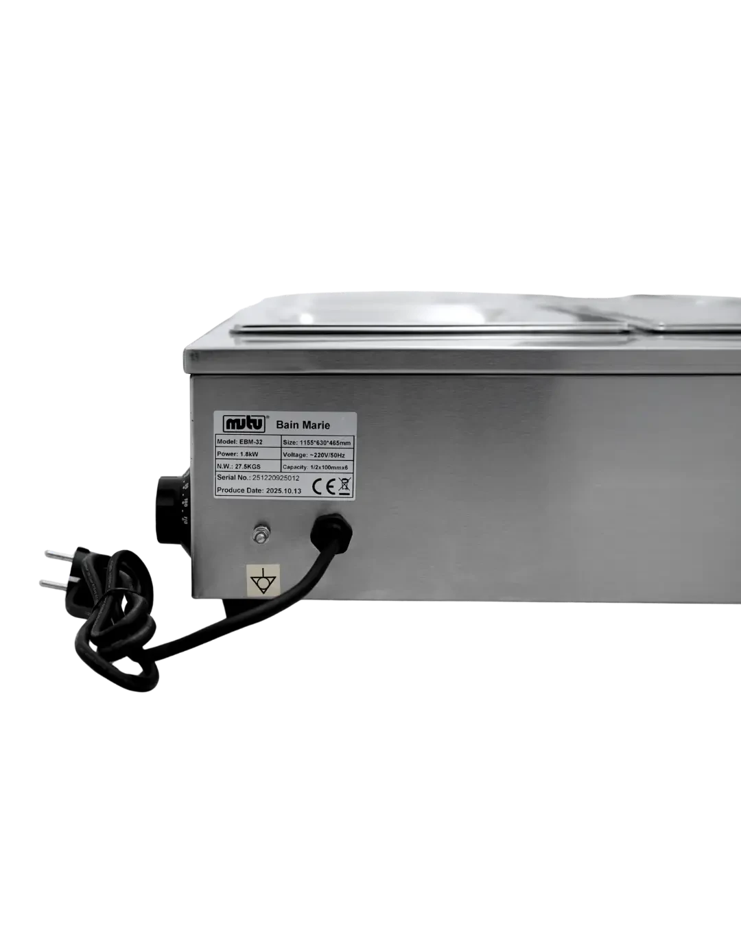 Mesin Steam Table Bain Marie Pemanas Sup & Kuah 6 Lubang | Mutu EBM-32 - 5745