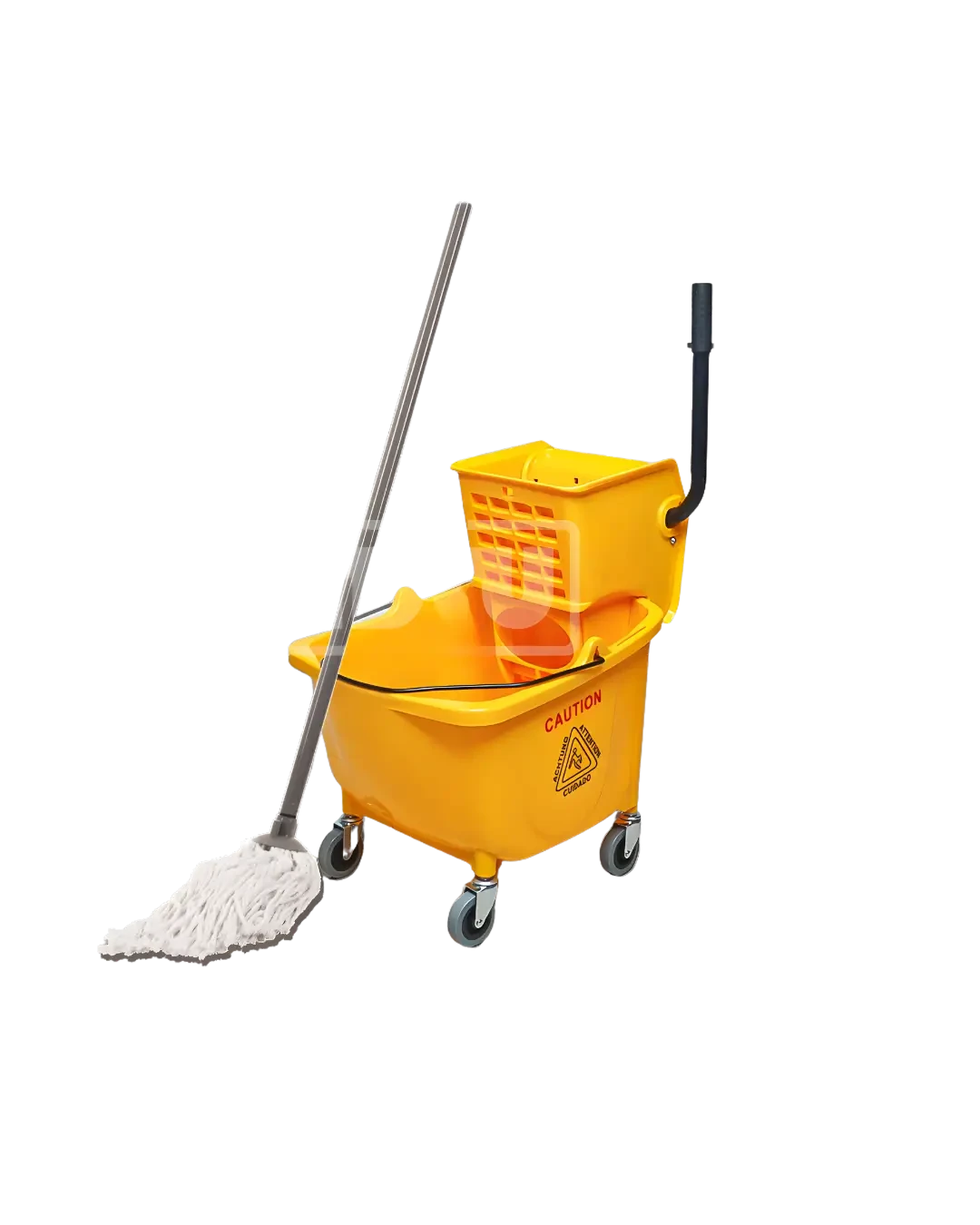 Mop Bucket Wringer Trolley Alat Pel Komersial Housekeeping | Mutu MBT-32L - 3917