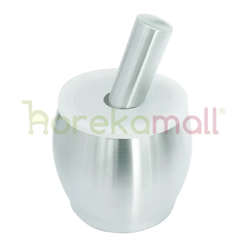 Mortar Stainless | Cobek Mini | Tumbukan Obat | Mutu MI-120B - 1881