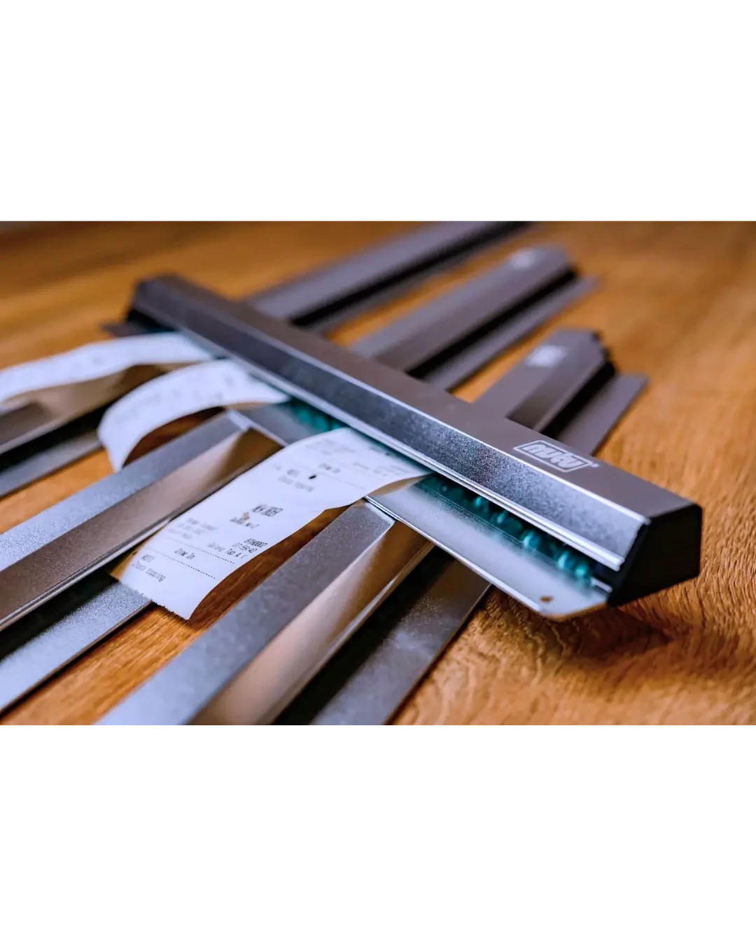 Order Rail Aluminium 400mm Kasir & Kitchen Ringan Praktis | Mutu PBH-400A - 4547