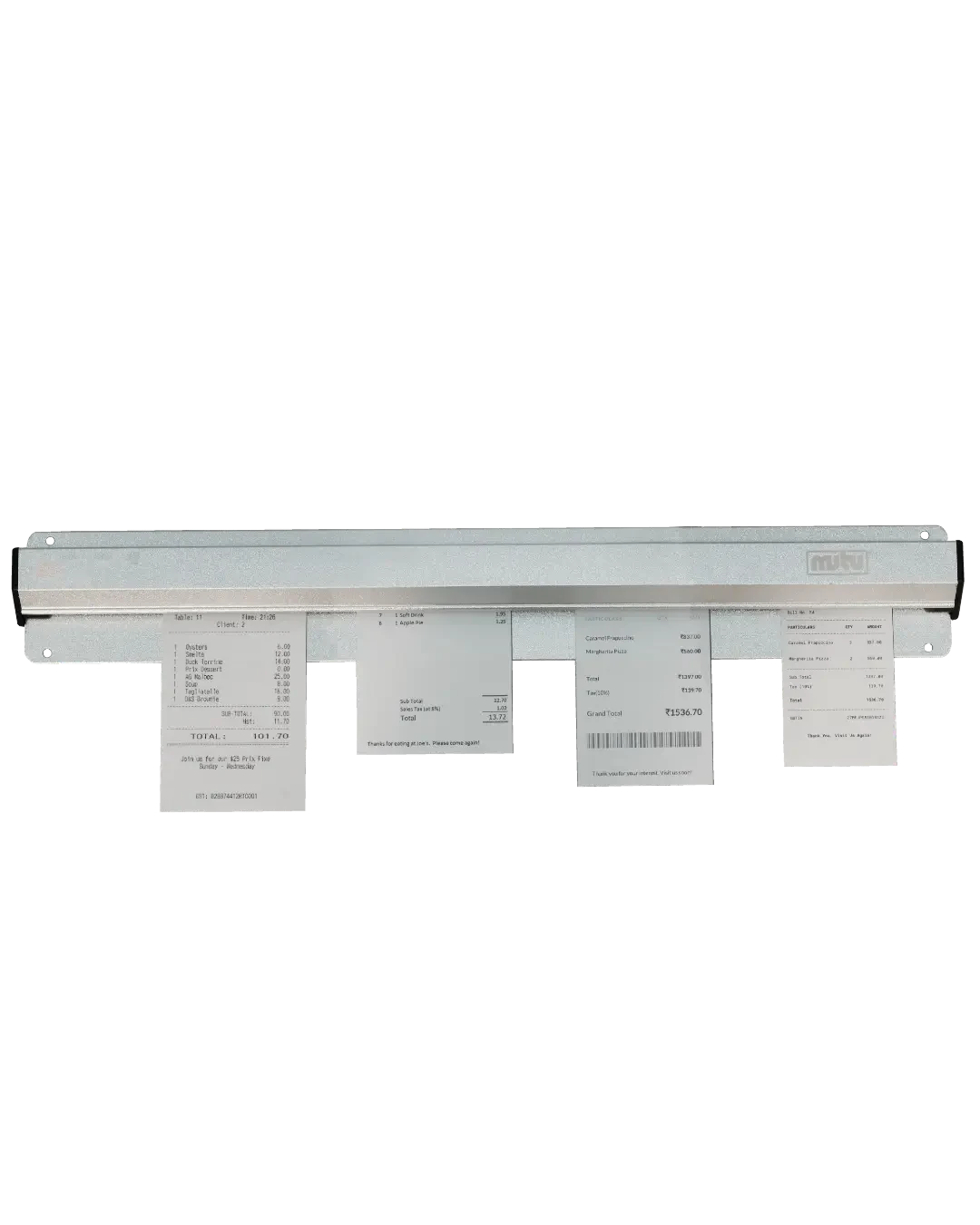 Order Strip Aluminium Extra Wide 1200mm Tampung Nota Volume Tinggi | Mutu PBH-1200AW - 4598