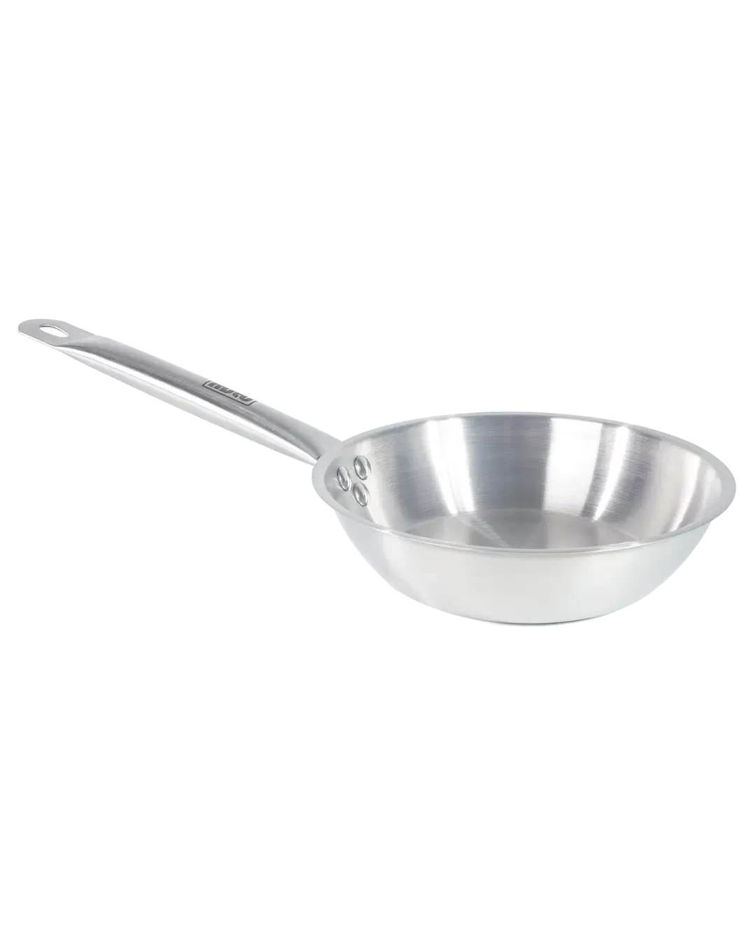 Panci Masak Frying Pan Stainless Steel Kitchen Equipment Horeca | Mutu FYP-240 - 4865