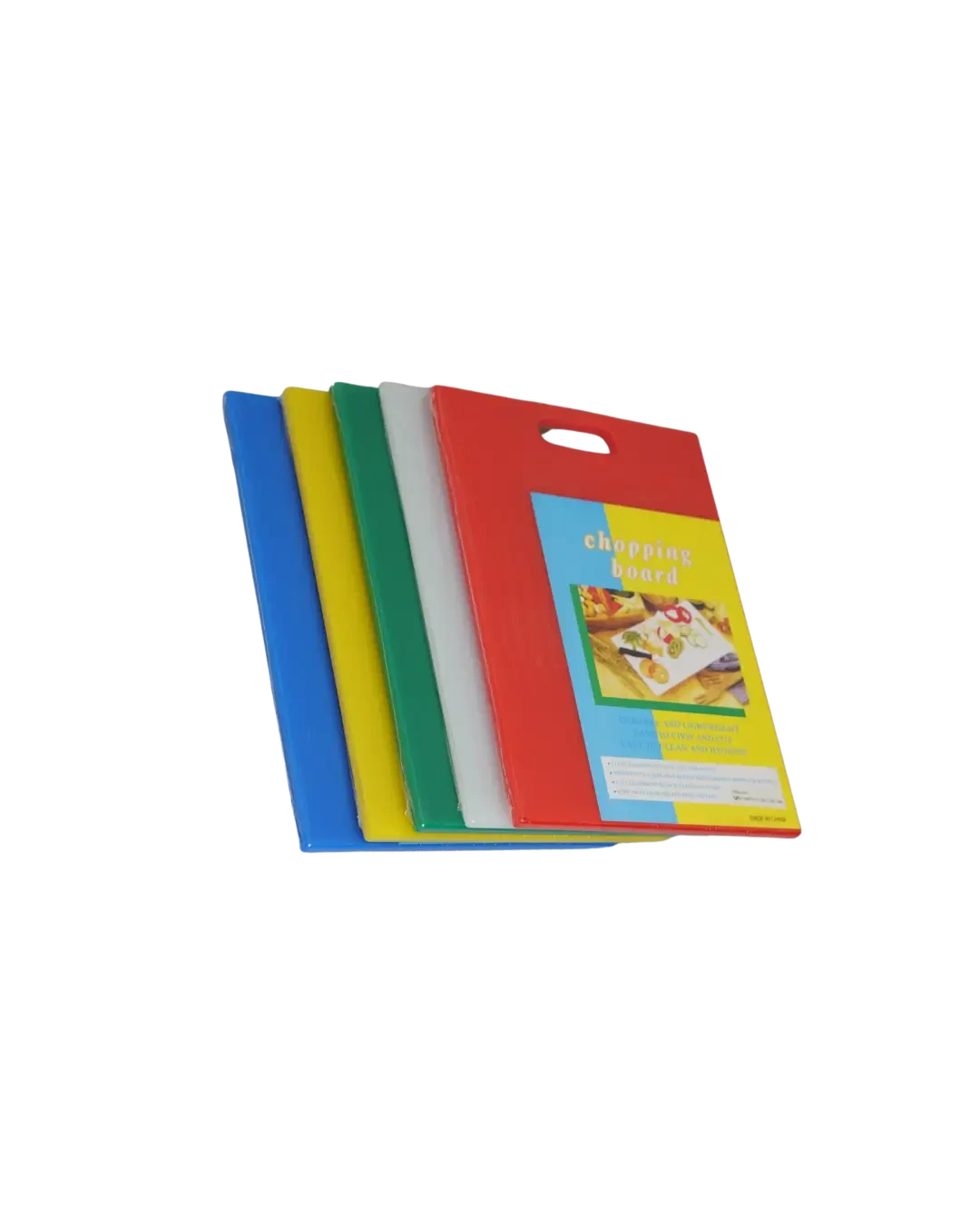 Plastic Chopping Board Kuning Medium Persiapan Cepat 35x25cm Tebal 1,3cm | Mutu PCB-3213YL - 3464