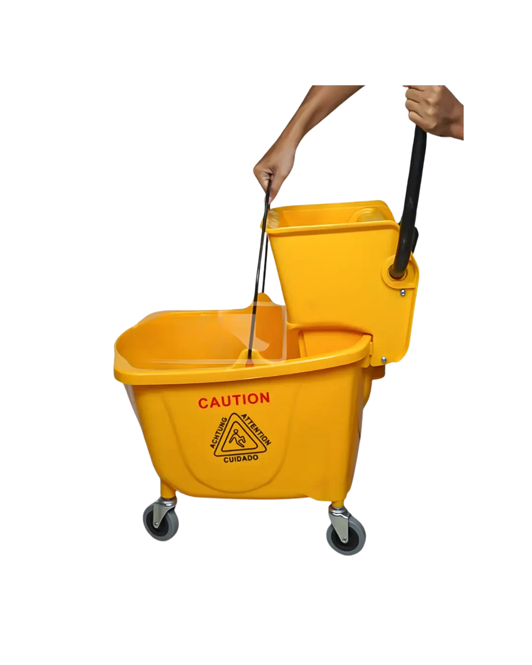Press Mop Bucket Heavy Duty Ember Pel Industrial Cleaning | Mutu MBT-36L - 3918