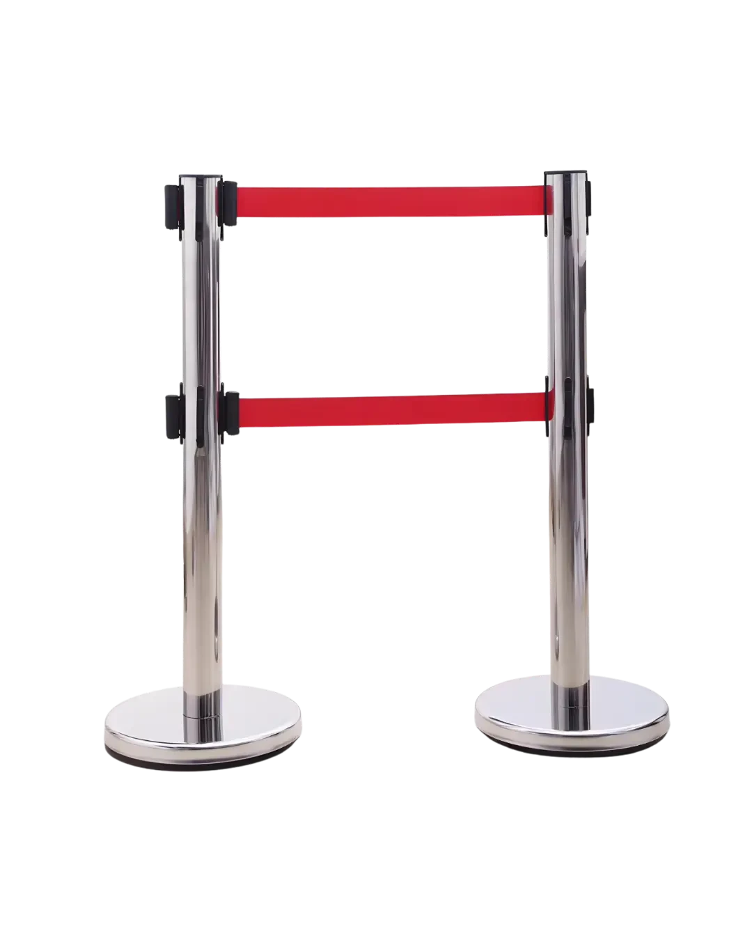 Queue Stand Stainless Gold Tiang Barrier Antrian Premium Hotel Ballroom | Mutu SQS-936G - 3902