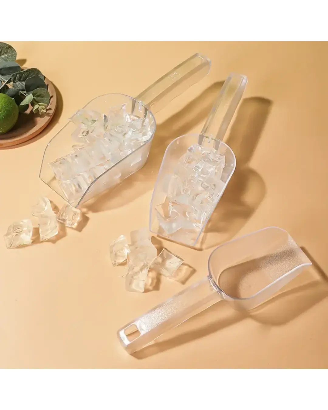 Sekop Es Plastik Square Minuman Cafe Bar Hotel Size L | Mutu ISP-F3L - 4231