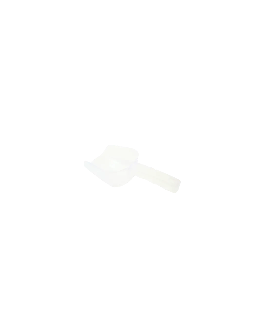 Sekop Es Plastik Square Minuman Cafe Bar Hotel Size L | Mutu ISP-F3L - 5962
