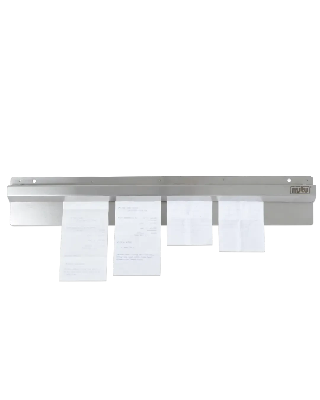 Slip Rail Stainless Restoran Tampung Pesanan Bill Holder 1 Meter | Mutu PBH-1000 - 4539