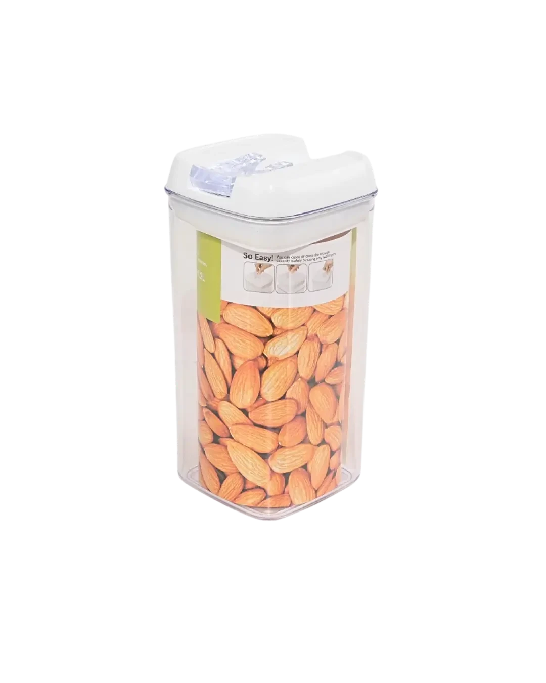 Storage Sealed Tank 1,2L Wadah Makanan Kering Kedap Udara | Mutu SST-200S - 3606