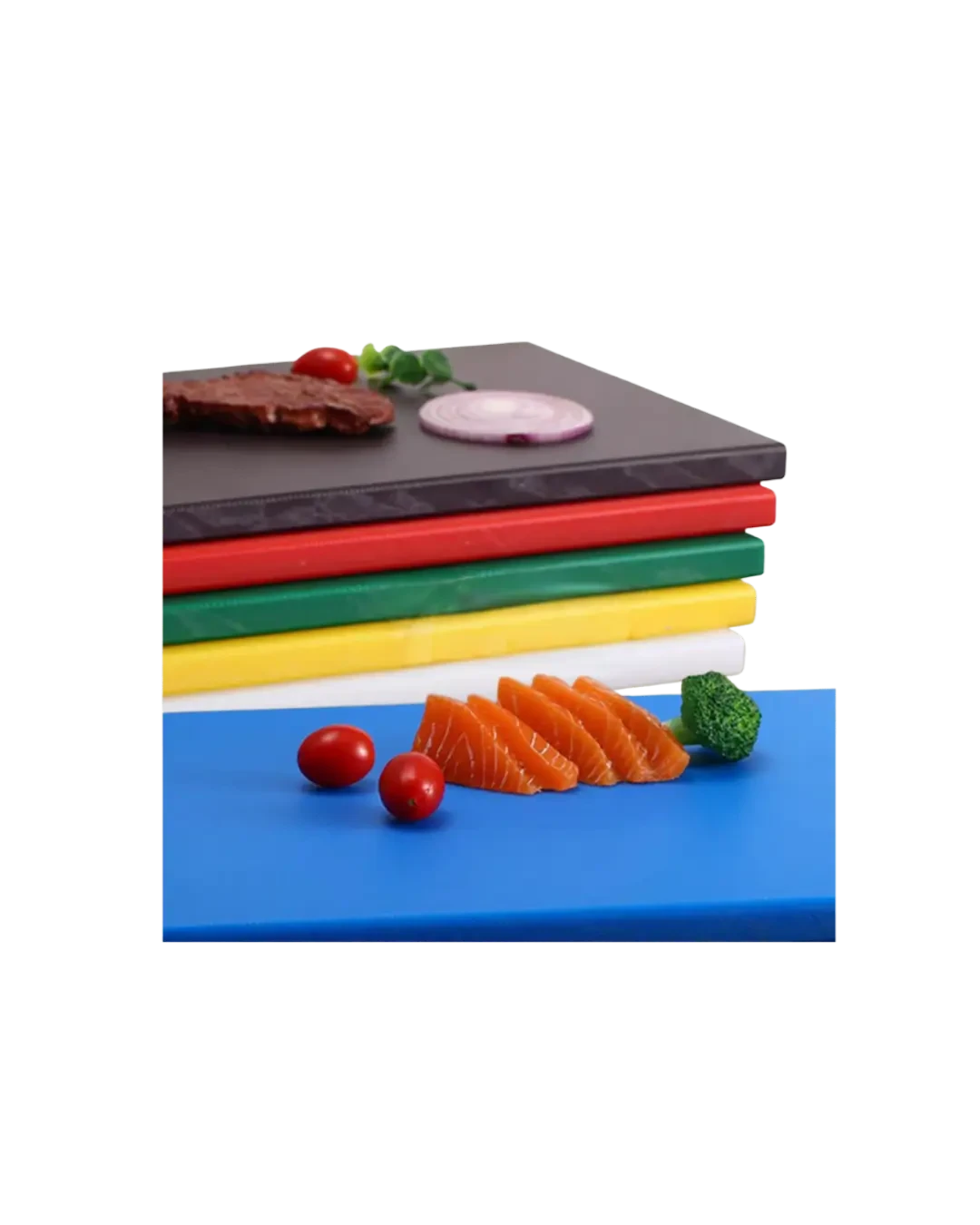 Talenan Plastik Hijau Tebal 3cm 40x30cm Cutting Board Dapur Profesional | Mutu PCB-4330GR - 3306