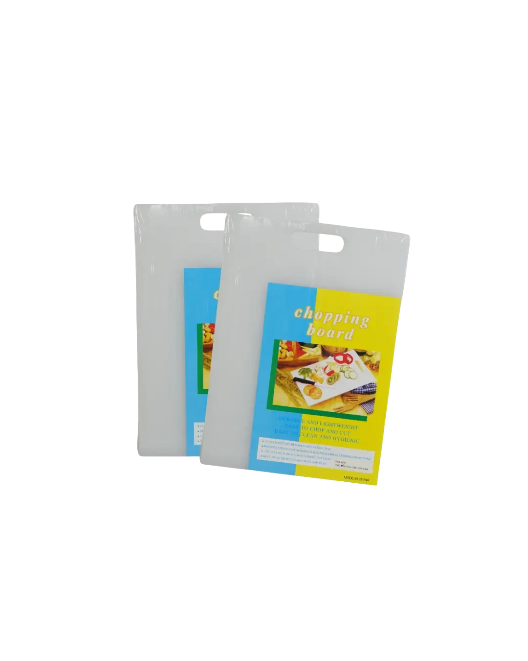 Talenan Plastik Putih 35x25cm 1cm Cutting Board Ringan untuk Dapur | Mutu PCB-3210WH - 3488