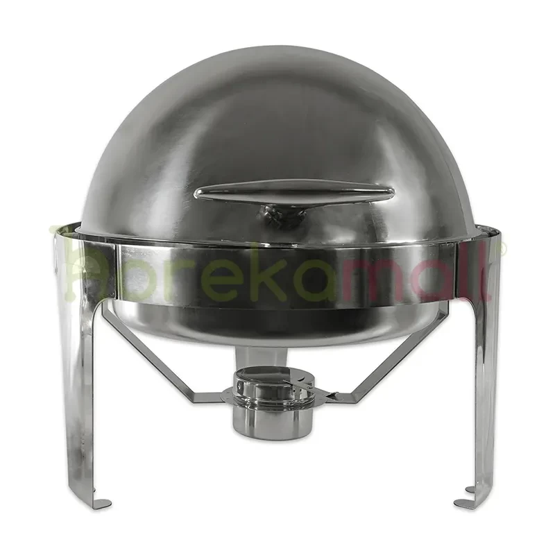 Tempat Prasmanan Round Roll Top Chafing Dish Mutu CHF-627 - 1822