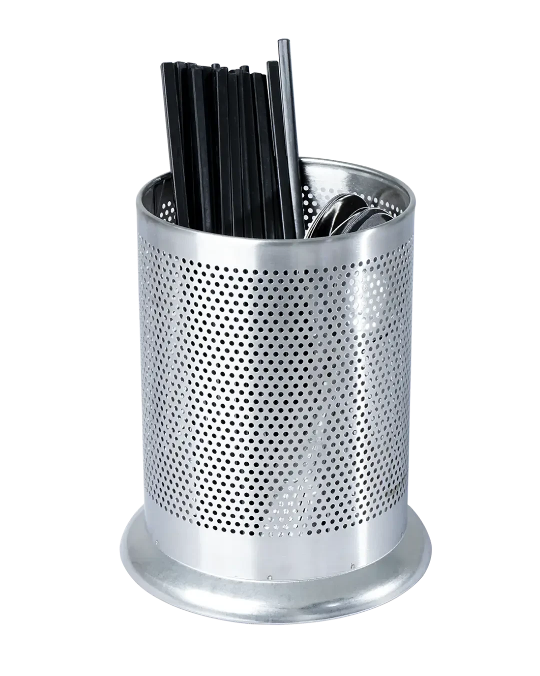 Tempat Sendok Stainless Diameter Besar Kapasitas Lebih Simpan Cutlery | Mutu CBK-02B - 4614
