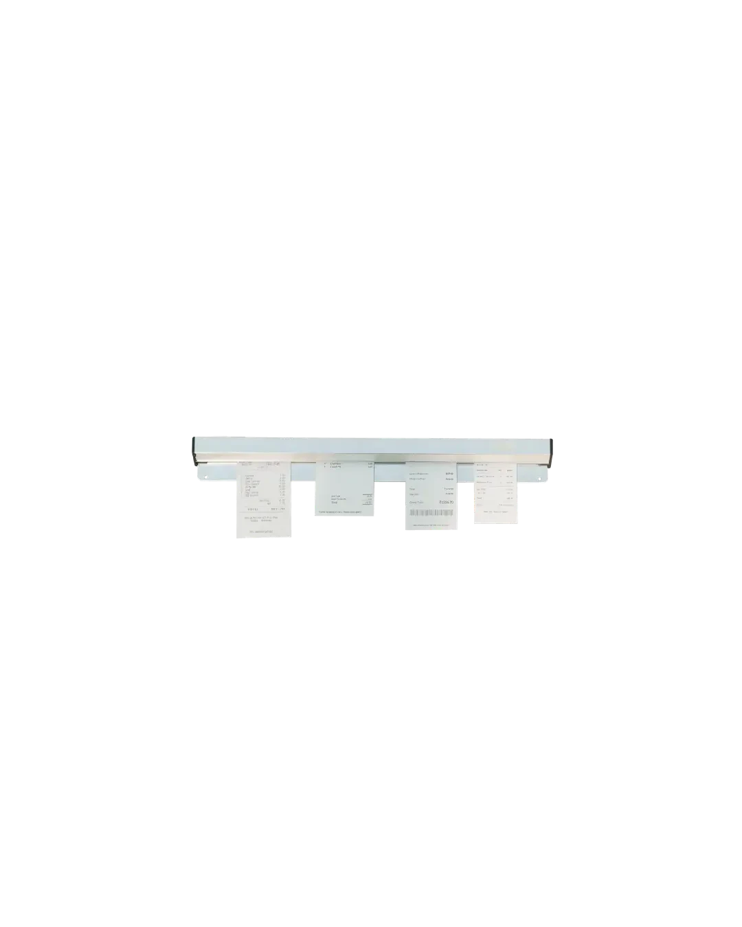 Ticket Holder Aluminium 600mm Wall Mount Catatan Order Praktis | Mutu PBH-600A - 4550