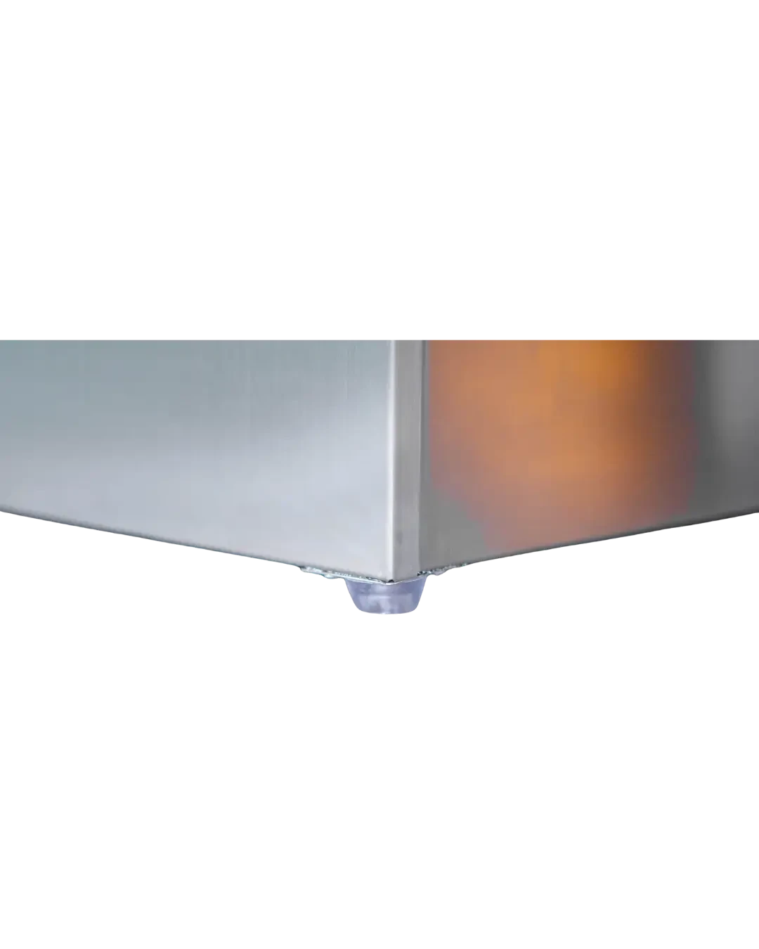 Topping Bar Stainless 4 Kompartemen Food Pan Display Bumbu Condiment Dispenser | Mutu CMD-22 - 4454