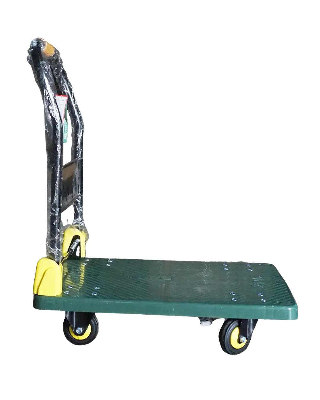 Troli Barang Lipat Plastik Hijau Folding Utility Cart | Mutu FPT-200G - 4196