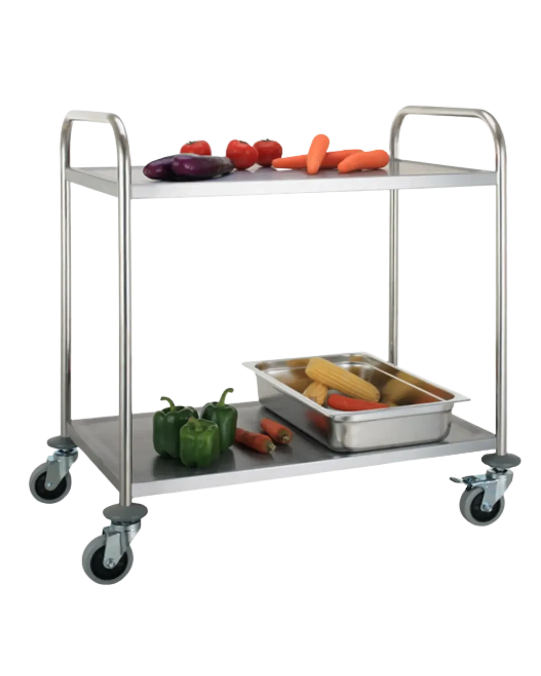 Troli Service Stainless Restoran Hotel Cafe Horeca | Mutu RST-2 - 4915