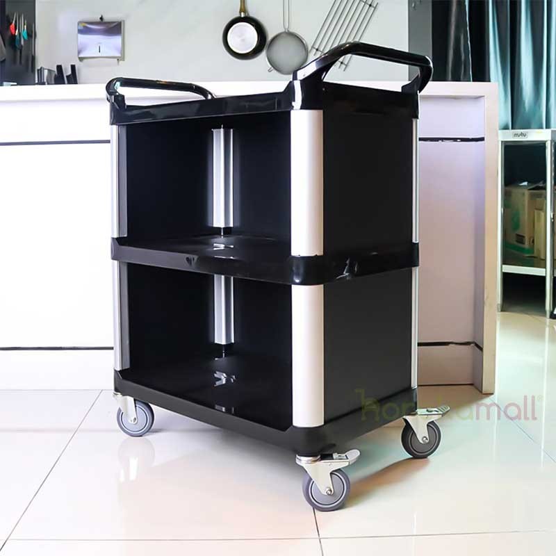 Trolley Piring 3 Susun / Troli Makanan Tertutup | Mutu PDT-3LC - 2927