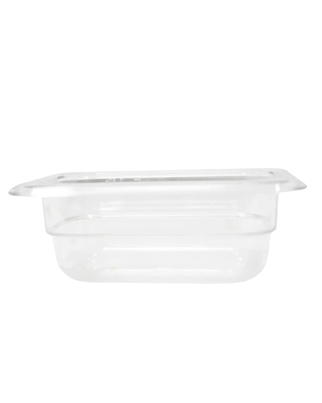 Wadah Mini Polycarbonate Transparan Tempat Bumbu Tabur Dressing Salad | Mutu PCP-1/9-65