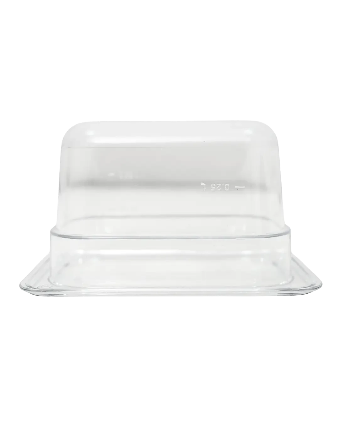 Wadah Mini Polycarbonate Transparan Tempat Bumbu Tabur Dressing Salad | Mutu PCP-1/9-65 - 5514