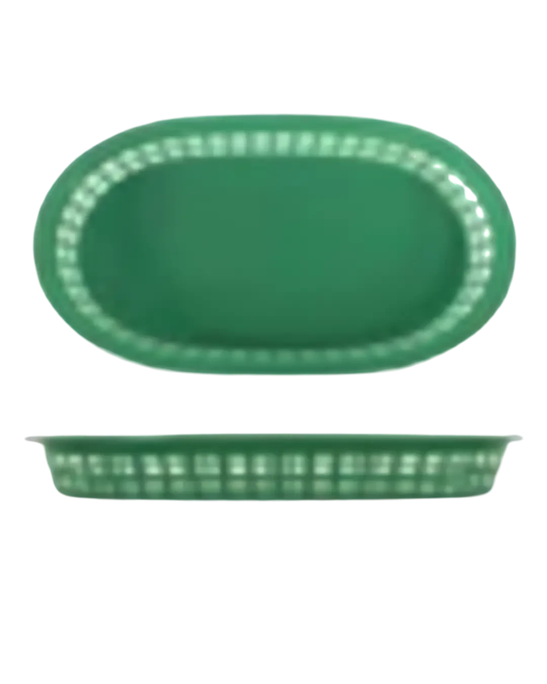 Wadah Sajian Merah Track Basket Plastik Restoran | Mutu PTB-213R - 4323