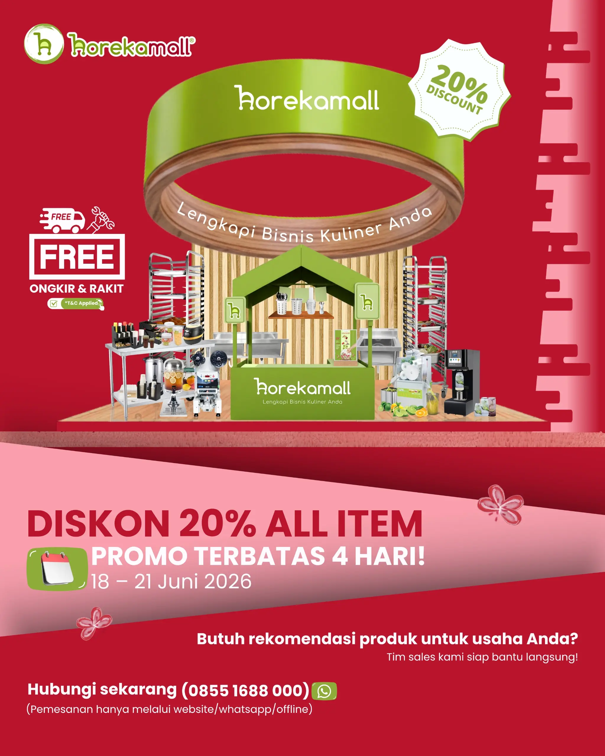 Promo Online East Food Indonesia 2026